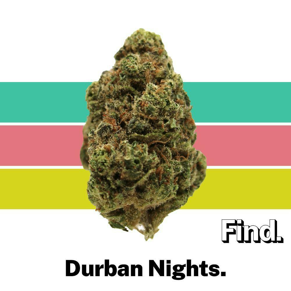 Find. Durban Nights Whole Flower 3.5g