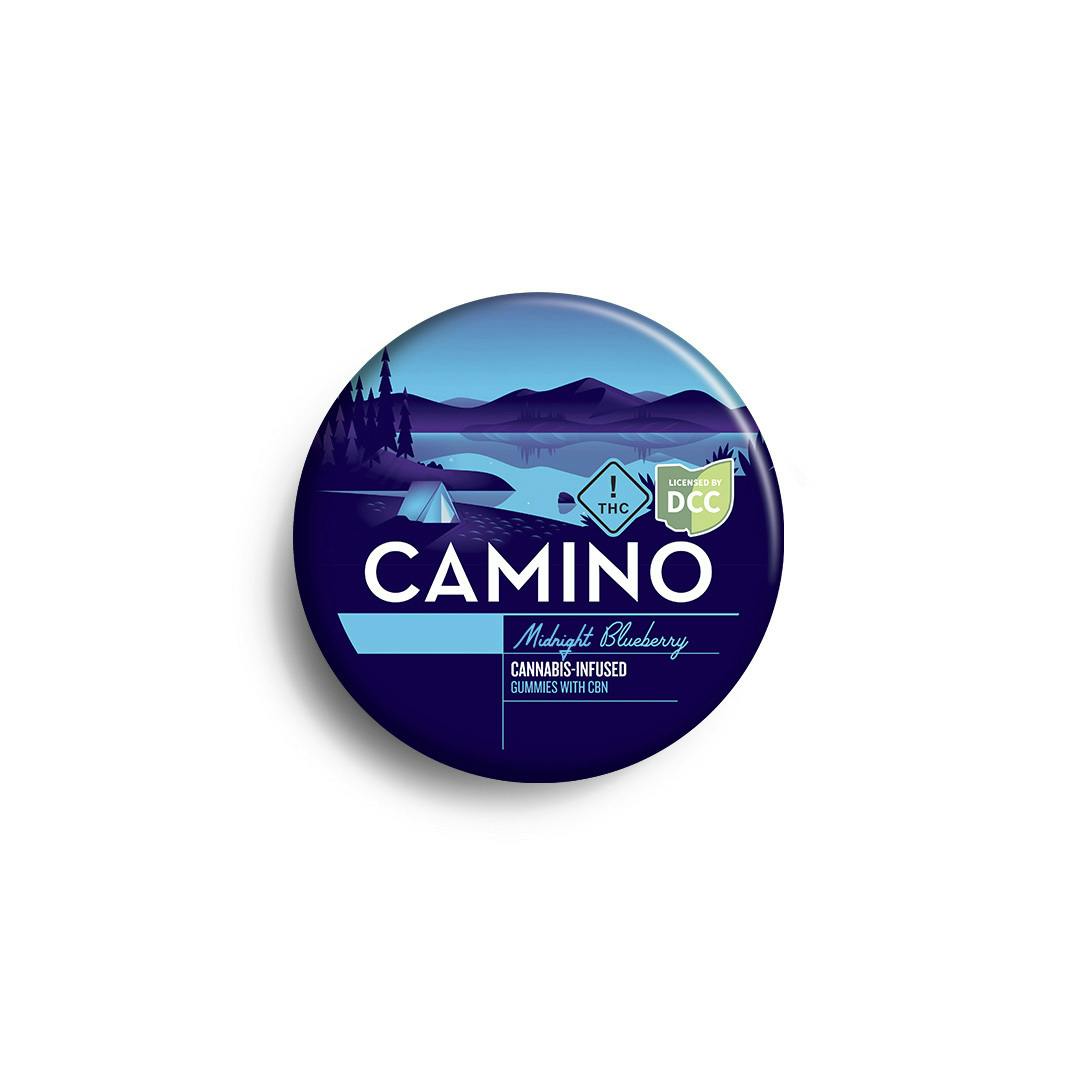 Camino Midnight Blueberry Gummies w/CBN at Klutch Cannabis Dispensary Lorain
