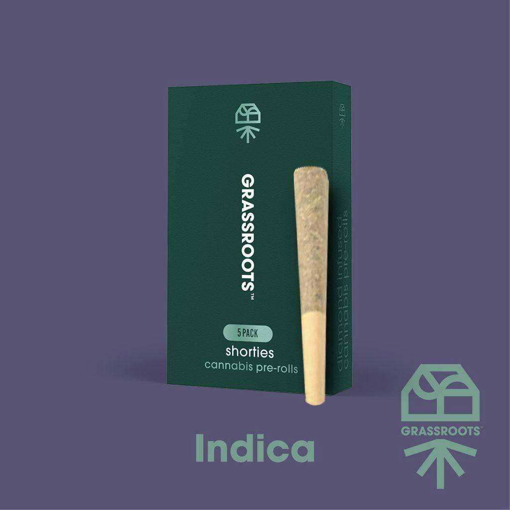 Grassroots Zesty Garlic Cookies Pre-Roll Pack 0.4g ea | 5-Pack