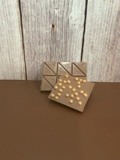 High Rollers Rosin 100mg Chocolate Bar Milk Chocolate Toffee Crunch (hybrid)
