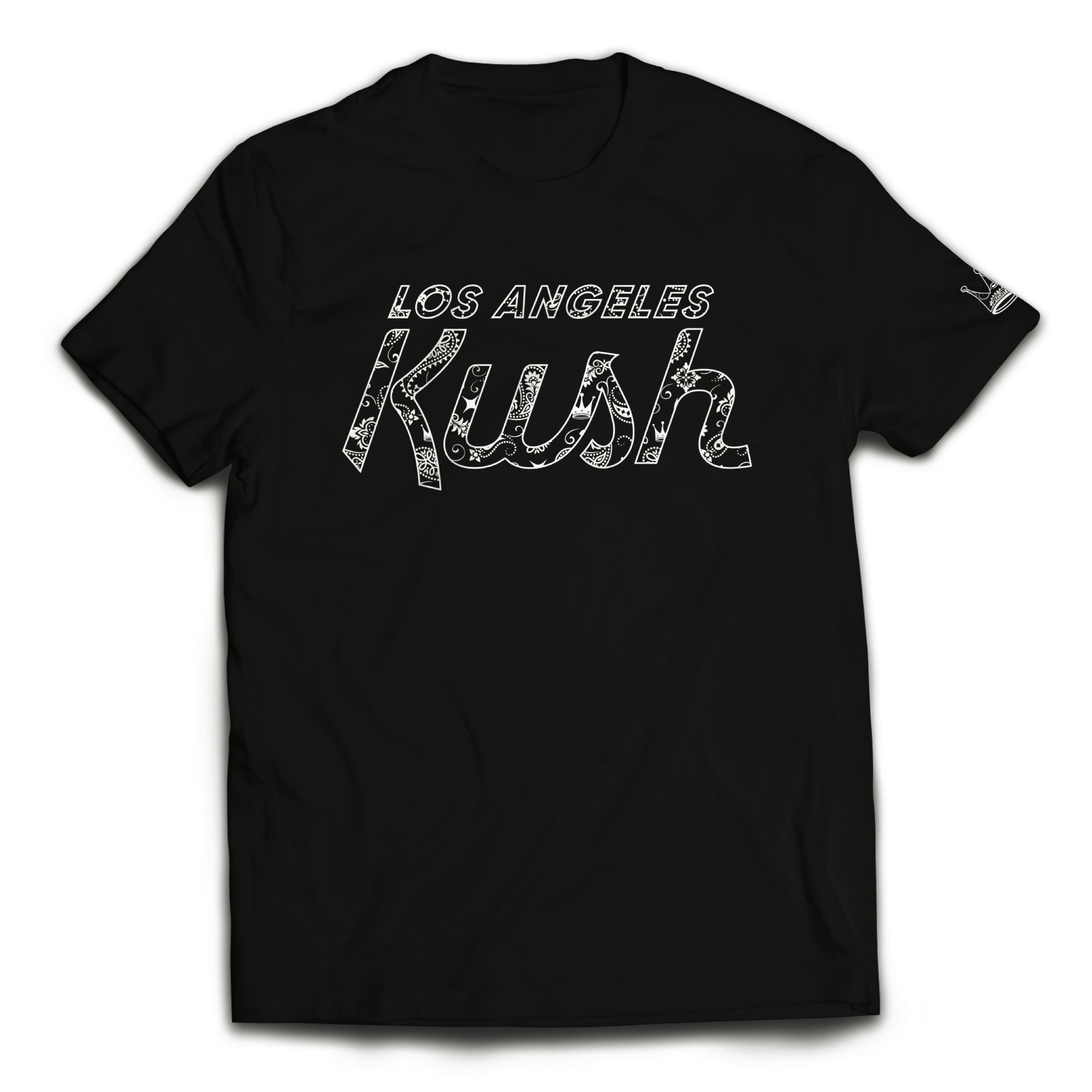 LAK Gear - Black Paisley Signature T-Shirt - Small