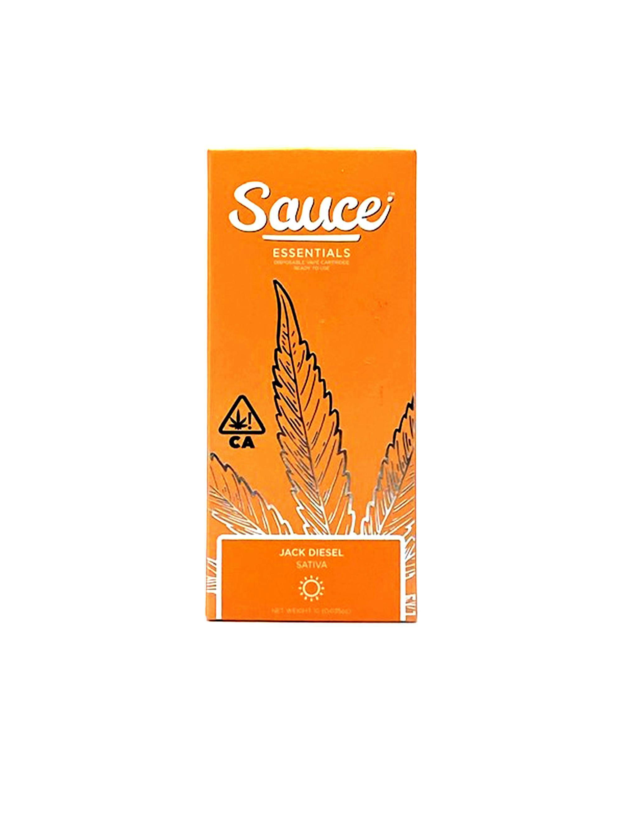 Sauce | Essentials | Black Truffle | Live Resin Disposable | 1.25g