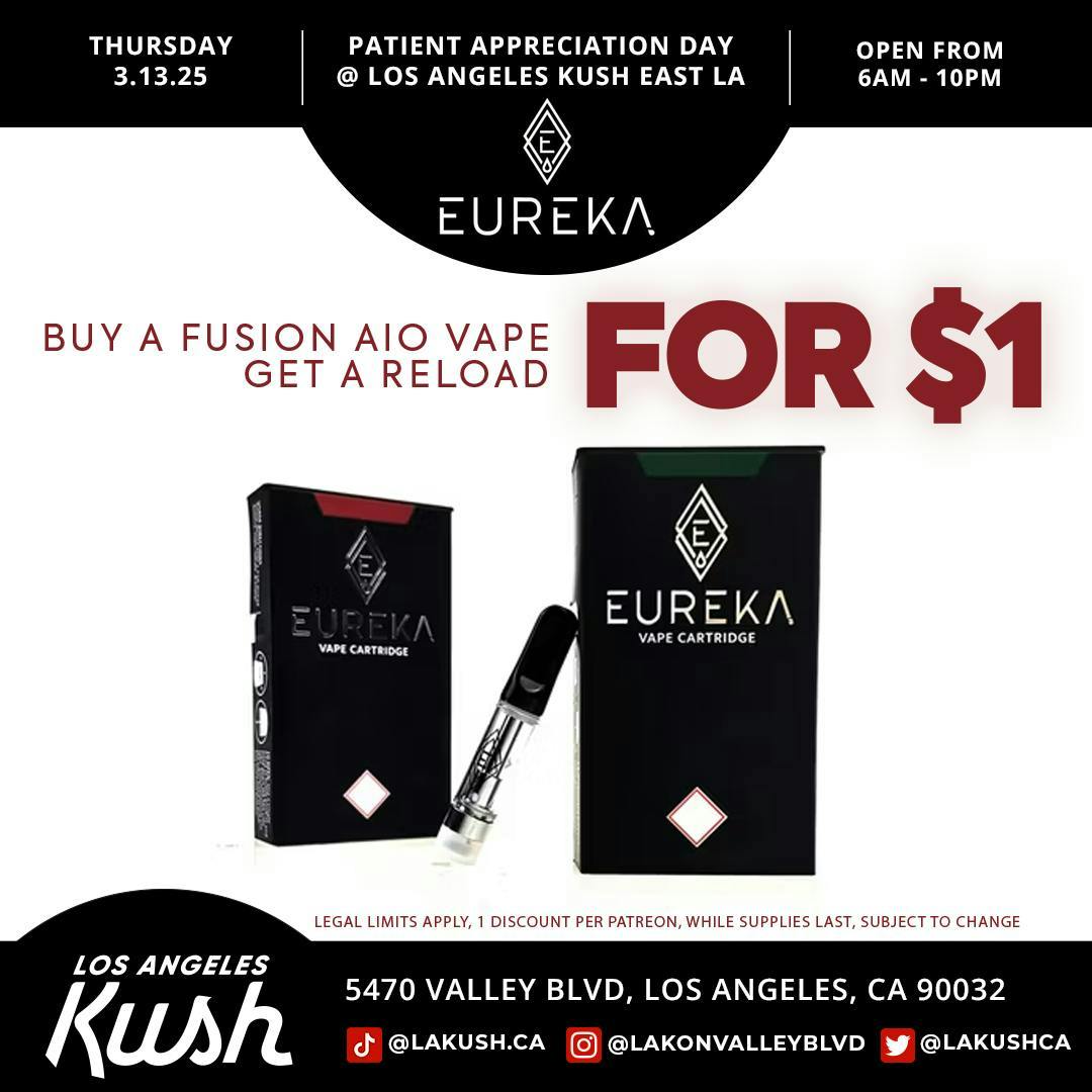 EUREKA: /reloads Bogo $1