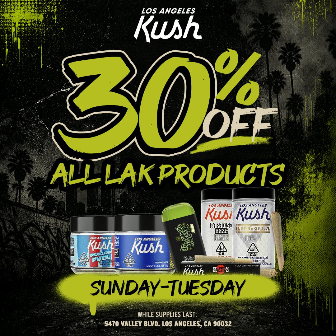 Los Angeles Kush: LAK - 1 gram