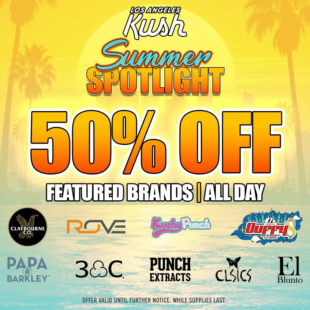 FEATURED BRANDS | ALL DAY at LA KUSH - Cannabis Dispensary