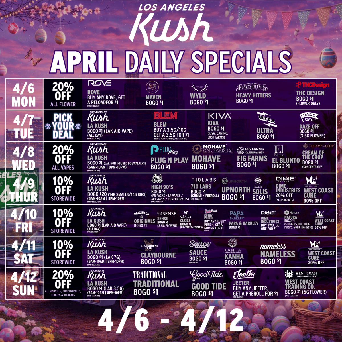 Los Angeles Kush: Monday Dogwalker