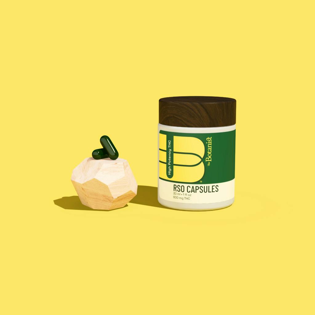 High Potency RSO THC:CBD Capsules 5pk (100mg)