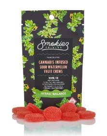 Sour Watermelon Fruit Chews (100mg)