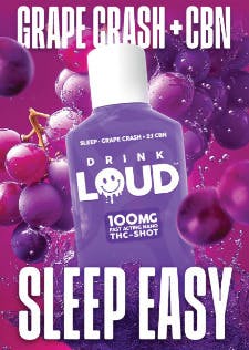 Grape Crash 2:1 THC:CBN (100mg)