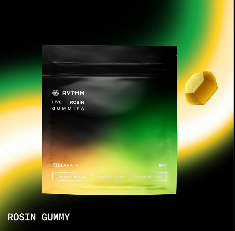 Pineapple Solventless Gummies (100mg)