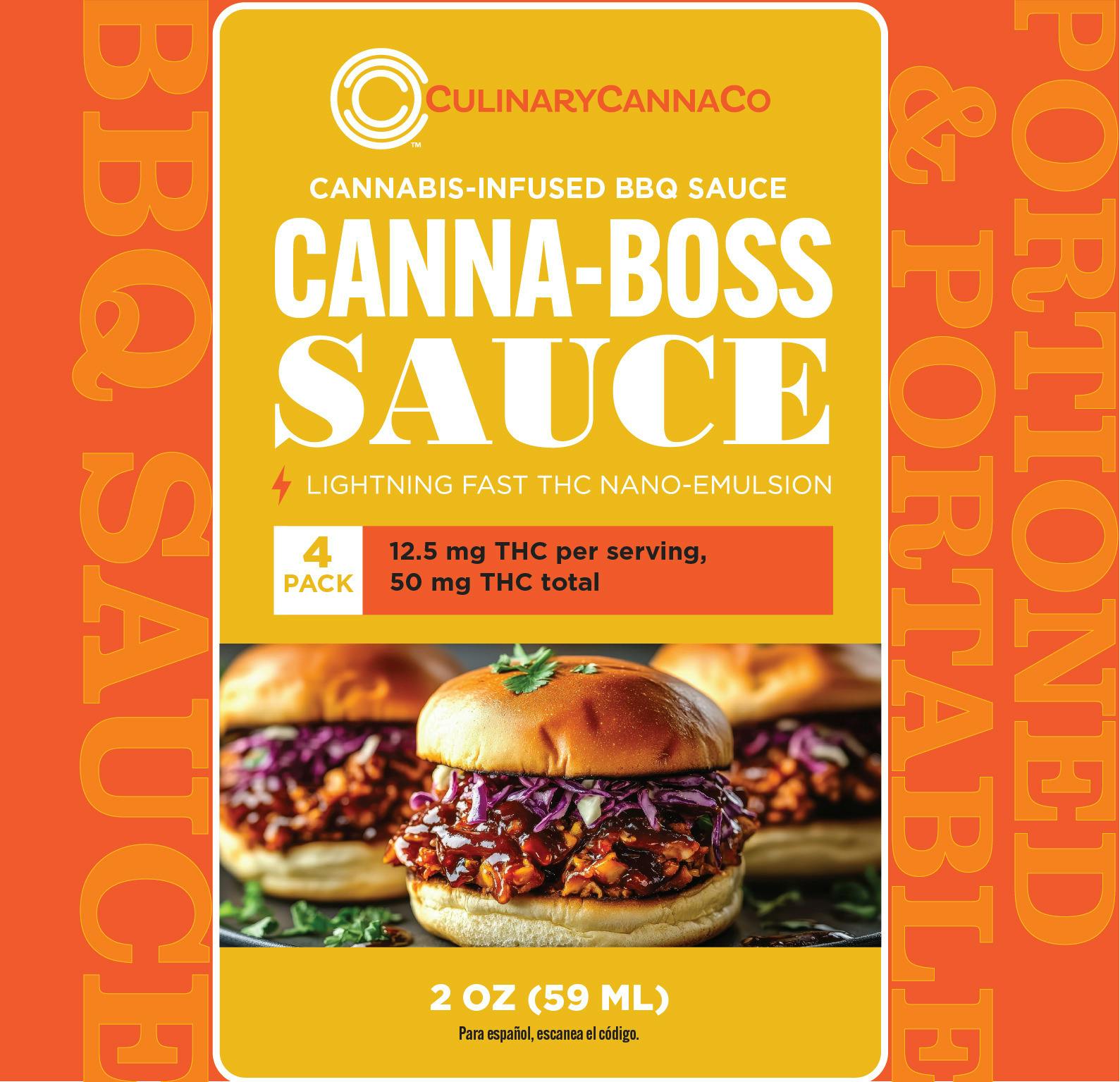 BBQ Sauce 4pk (50mg)