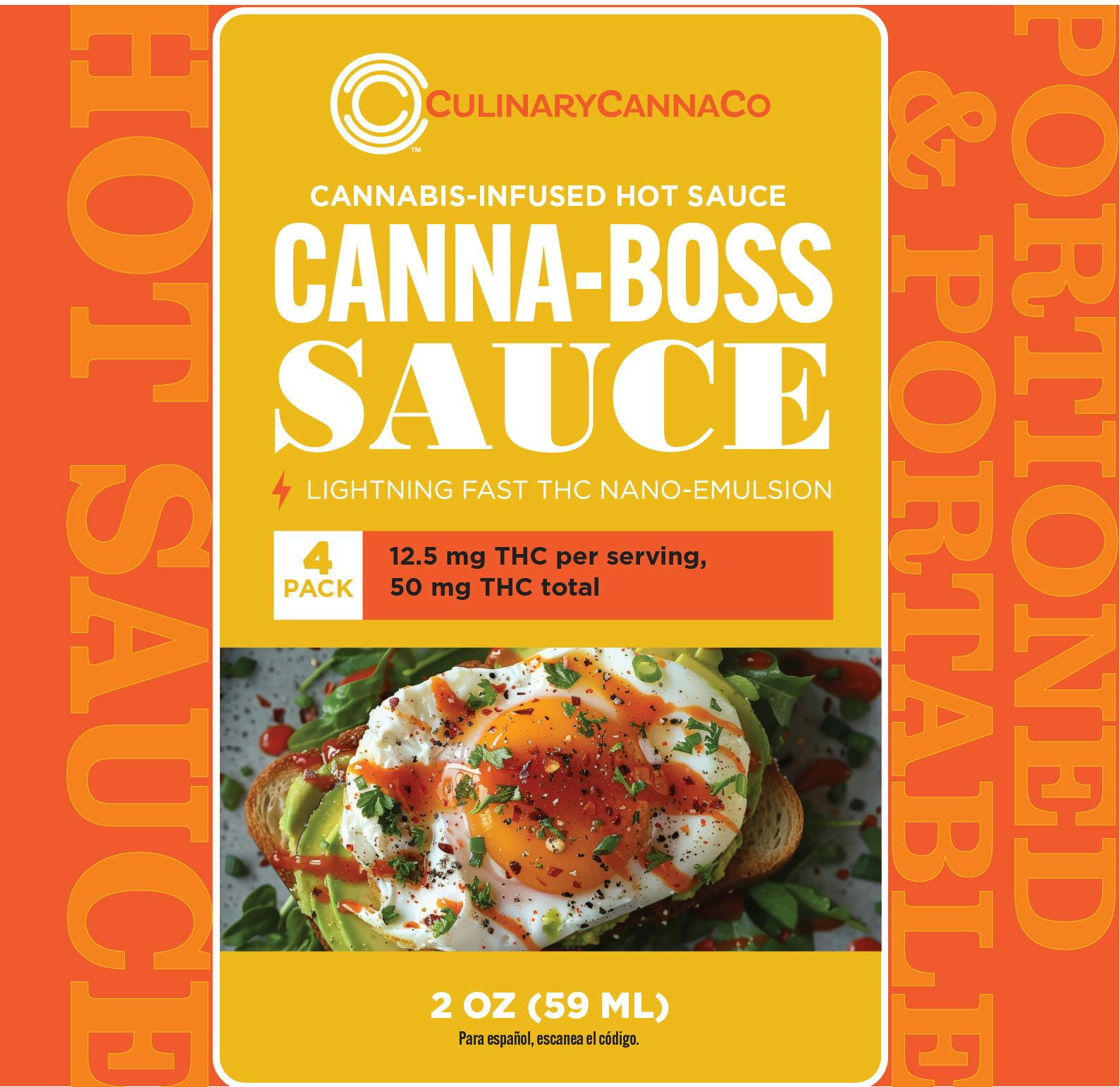 Hot Sauce 4pk (50mg)