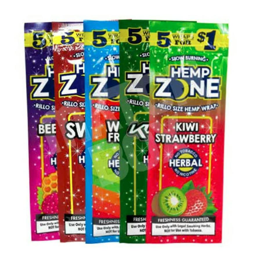HEMP ZONE WRAPS - NATURAL