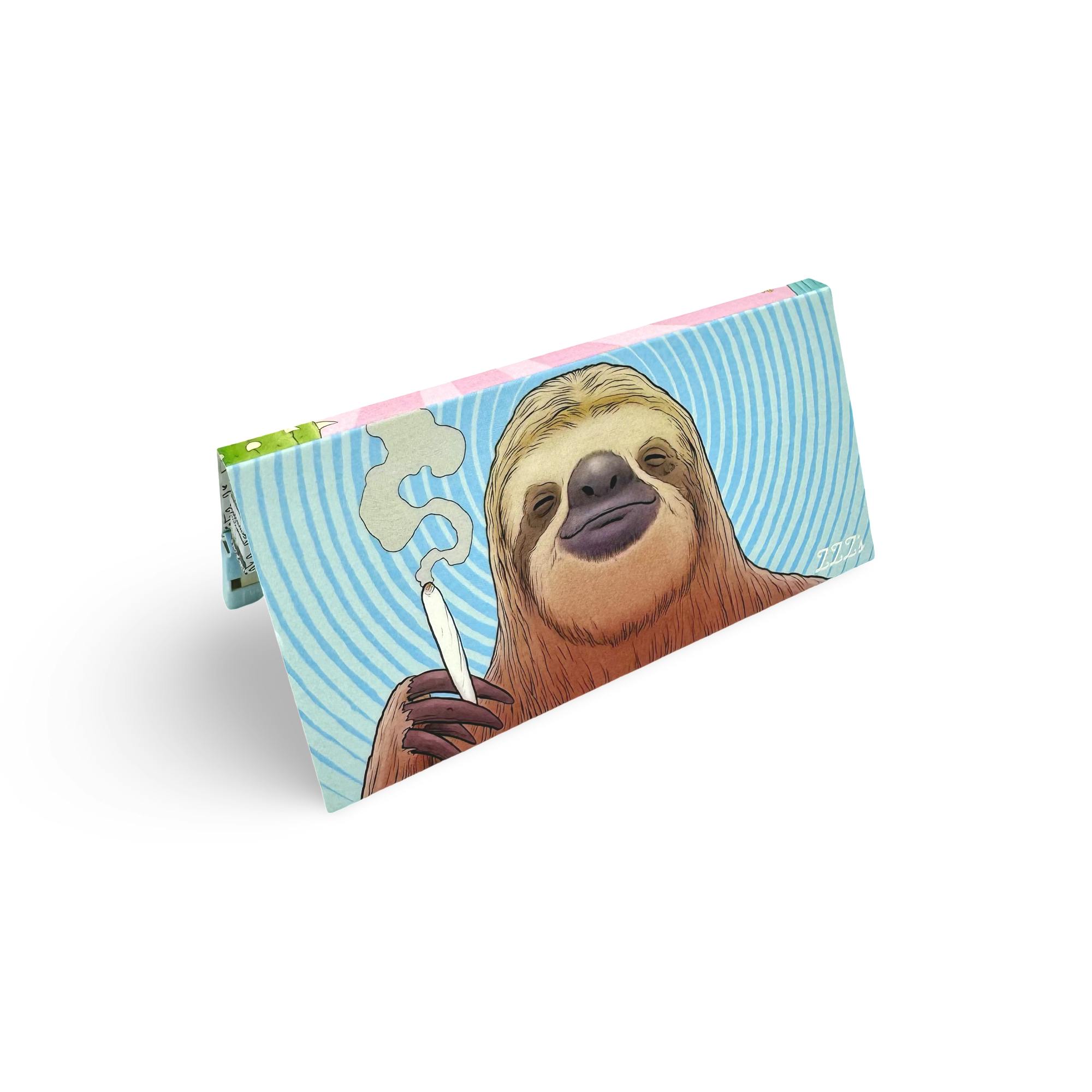 ZZZ'S COLLECTIVE - SAMUEL THE SLOTH - KING SIZE PAPERS & TIPS at Flora
