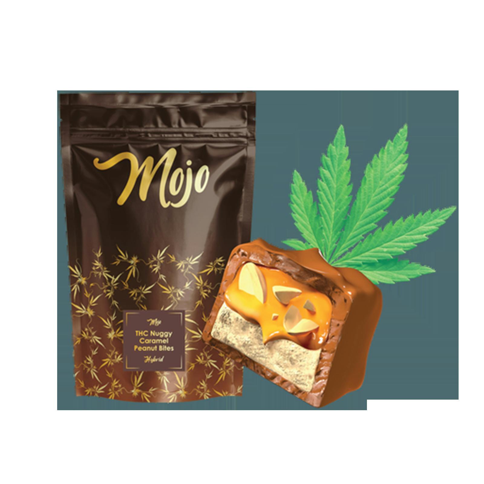 Nuggy Carmel Peanut Bites (20mg Each | 200mg Total THC)