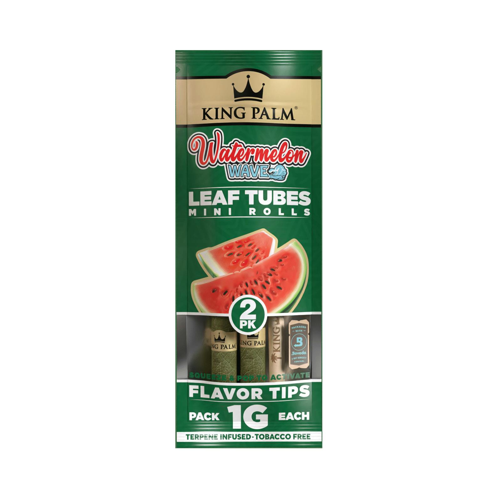 King Palm Watermelon Wave Mini Cones 2 pack at Skymint Ann Arbor Washtenaw Marijuana & Cannabis Retailer