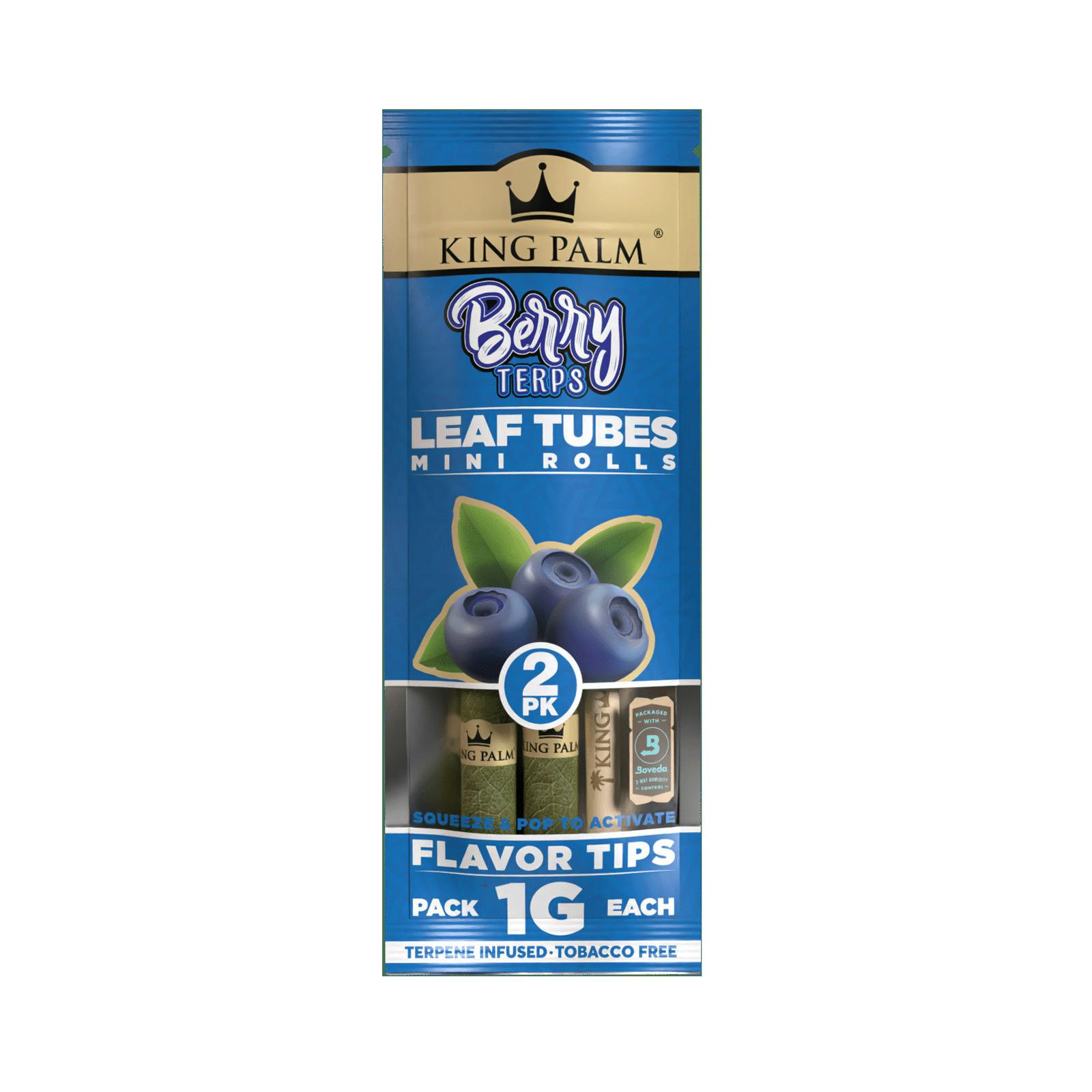 King Palm Berry Terps Mini Cones 2 pack at Skymint Ann Arbor Washtenaw Marijuana & Cannabis Retailer