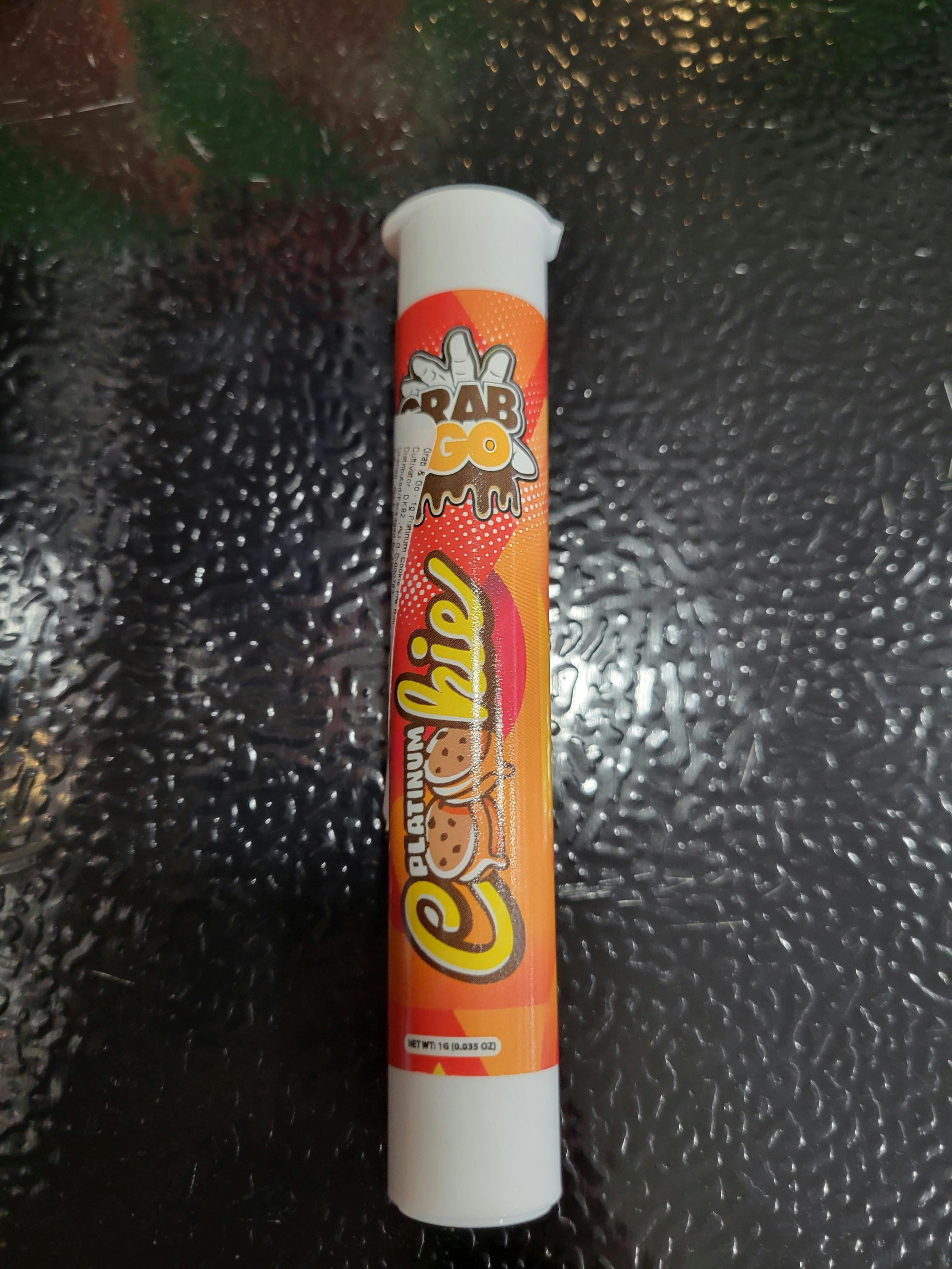 Grab & Go Pre-Roll 1g Platinum Cookies