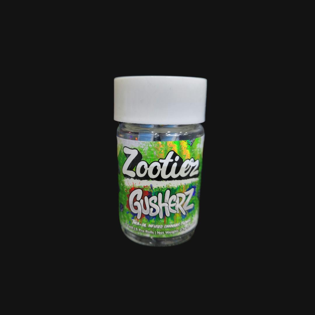 Zootiez THCA Infused 5pk 2.5g Gusherz