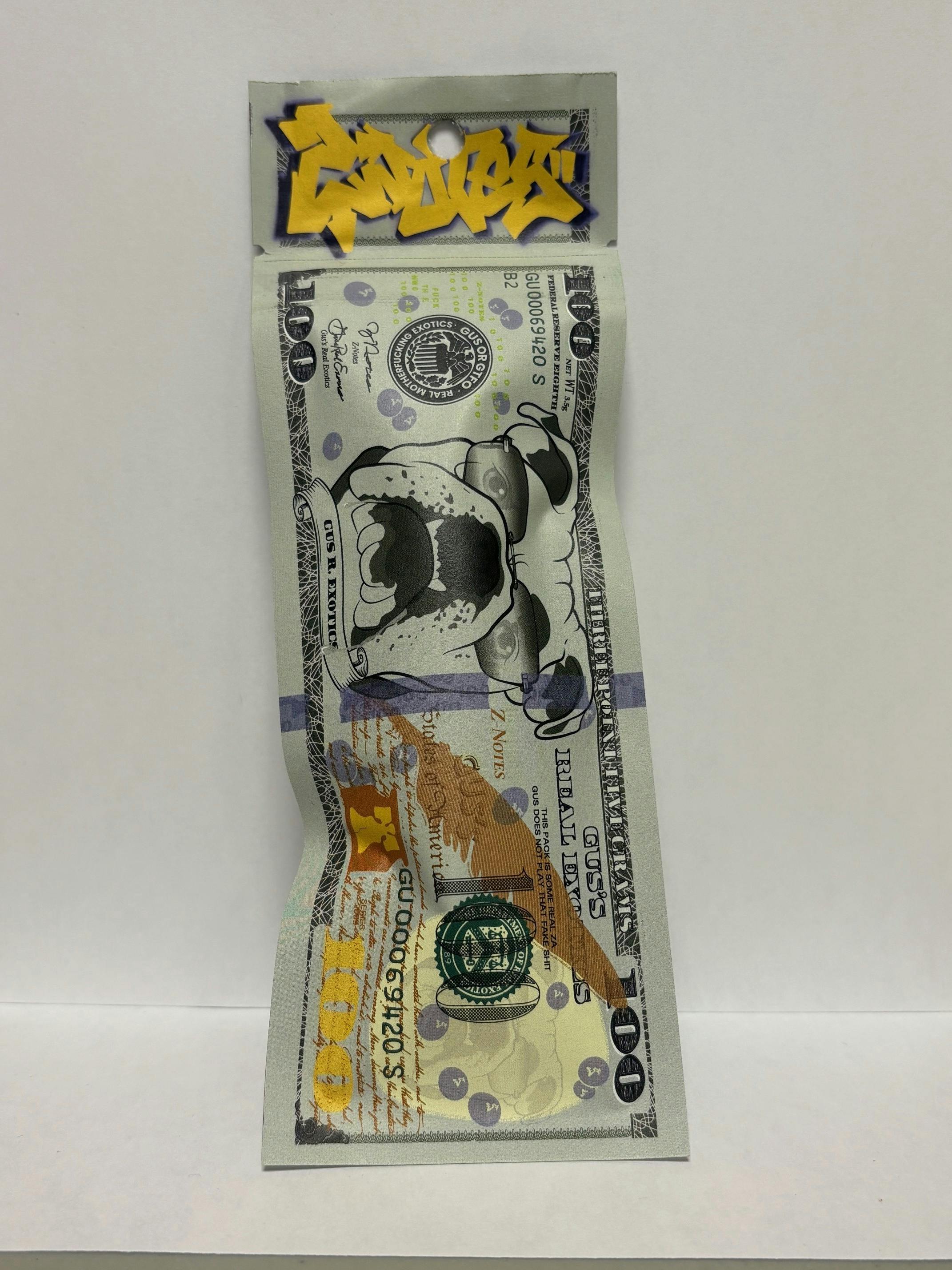 Gus's Exotics Pre-Packaged 3.5g Z Note$