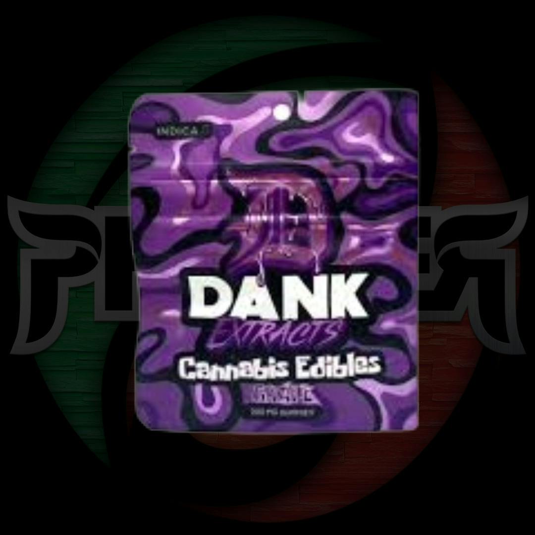 Dank Gummies 200mg Grape