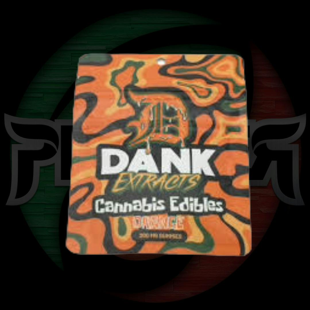 Dank Gummies 200mg Orange