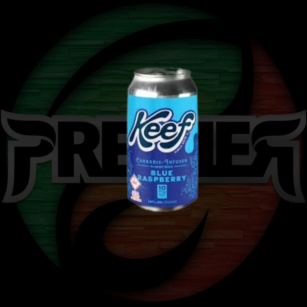 Keef Soda 100mg Blue Razzberry