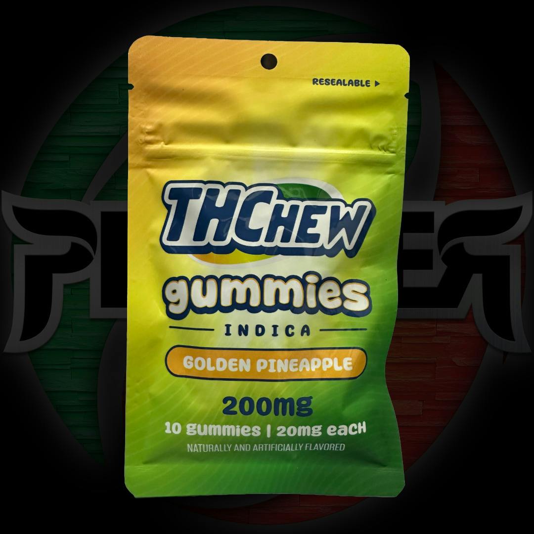 THChew Gummies 200mg Golden Pineapple