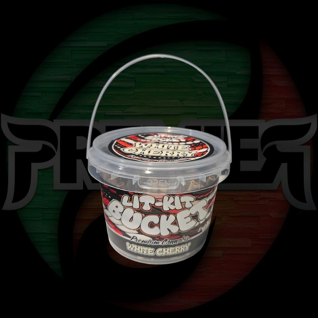 Lit-Kit Bucket 36pk .5g Pre-Rolls White Cherry