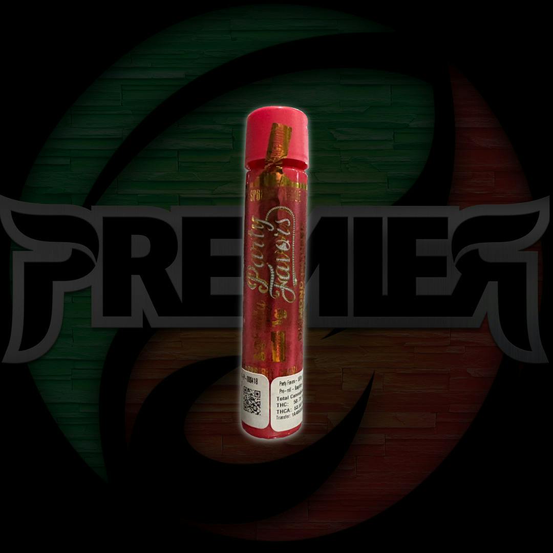 50Fifty Diamond Infused Pre-Roll 1g Raspberry Crave