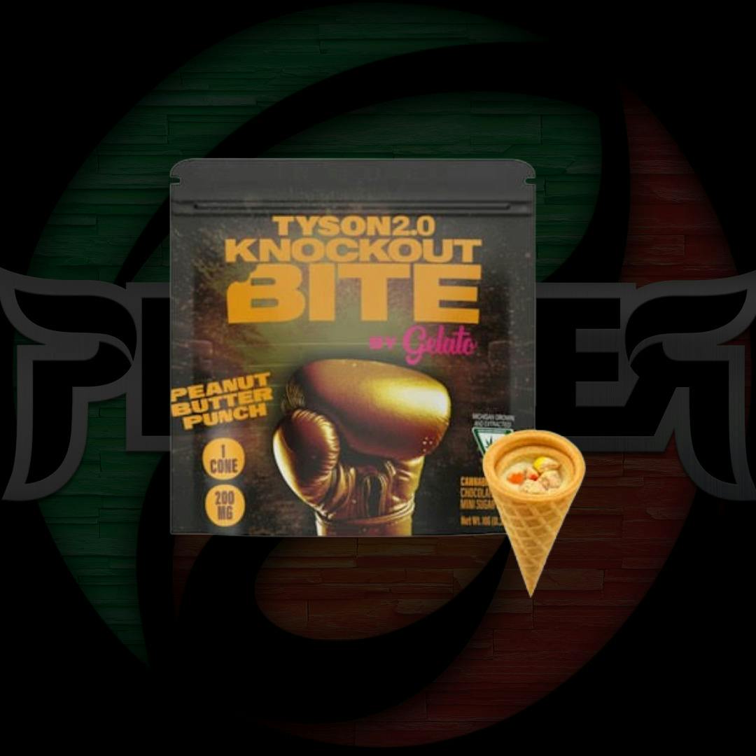 Gelato Knockout Cones 200mg Peanut Butter Punch