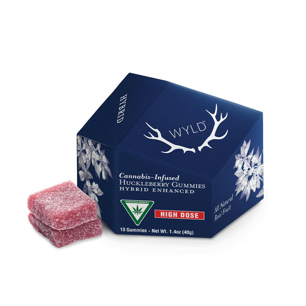 Wyld - Huckleberry - 200mg Gummies (10x20mg)