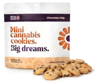 Hippie Bliss Provisions - Chocolate Chip Cookies - 200mg Cookies (20x10mg)