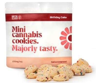 Hippie Bliss Provisions - Birthday Cake Cookies - 200mg Cookies (20x10mg)