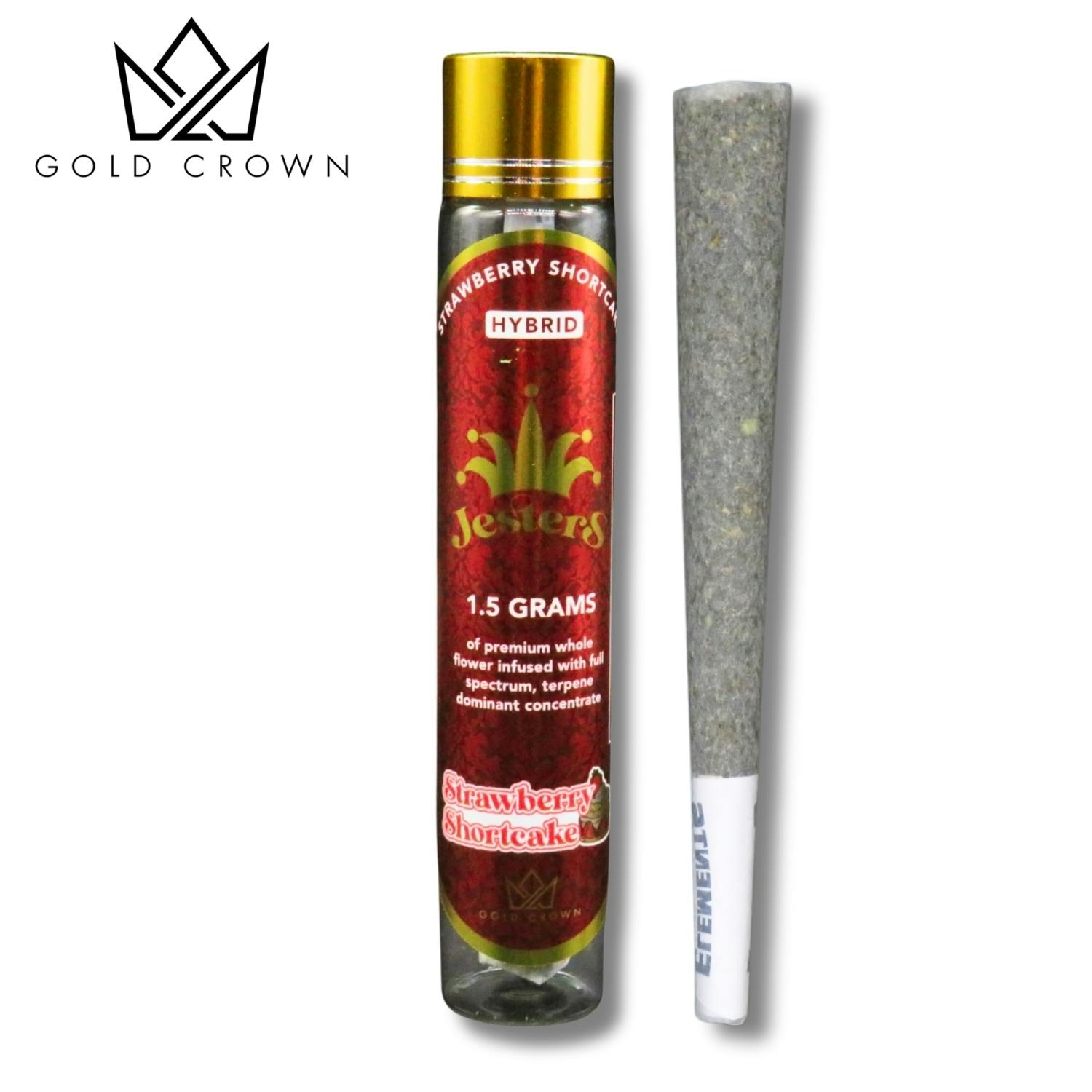 Jesters - Strawberry Shortcake - 1.5g Infused Pre-Roll at Nirvana Center - Sault Ste. Marie