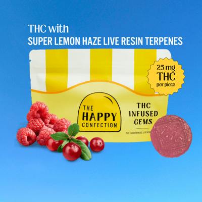The Happy Confection Boosted Berry Gummy 600mg [20pk] (MED)