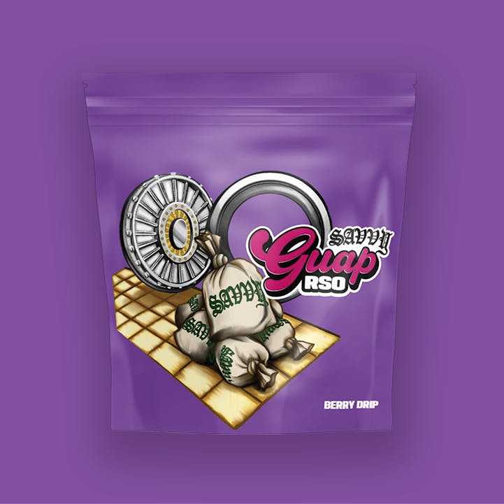 Savvy Guap Berry Drip RSO Gummy 50mg [10pk] at Zen Leaf Cannabis Dispensary
