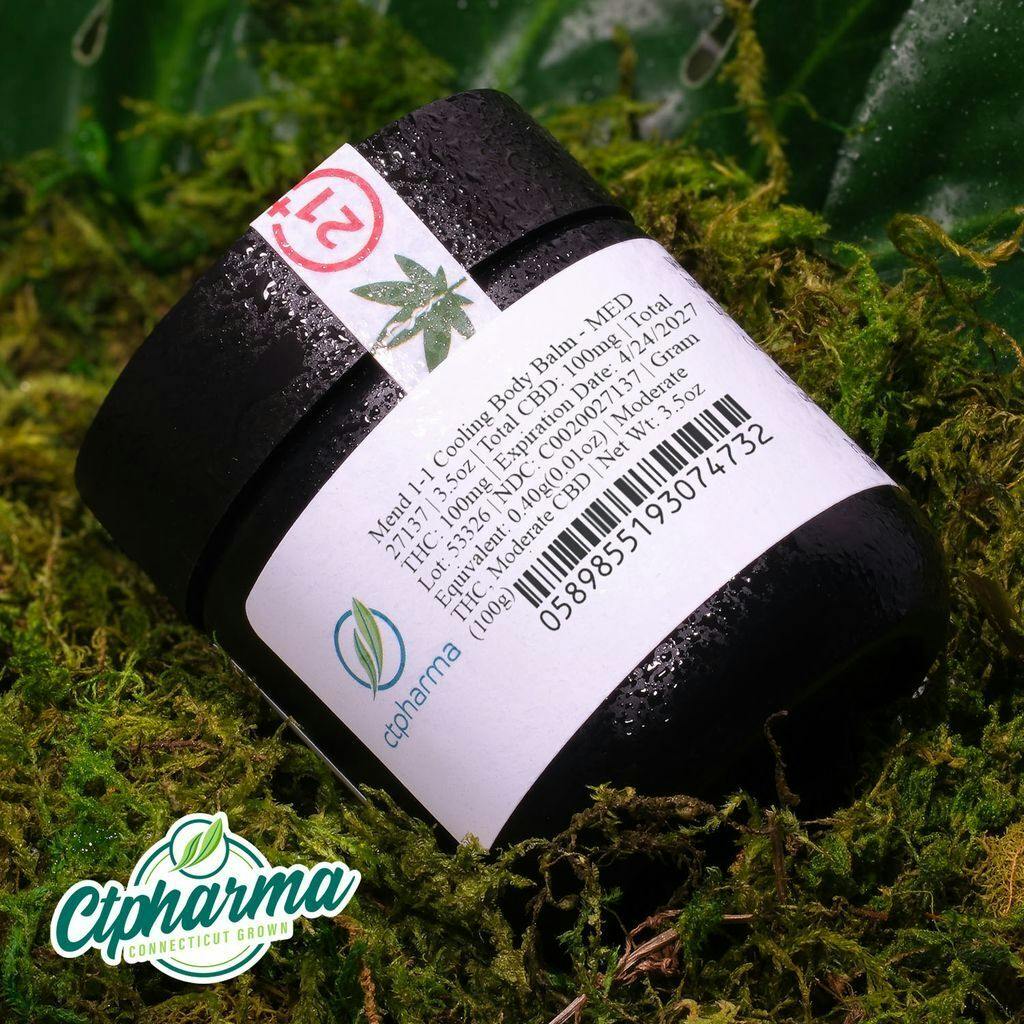 CTPharma Cooling Body Mend 1:1 Balm 100mg (MED) at Zen Leaf Cannabis Dispensary