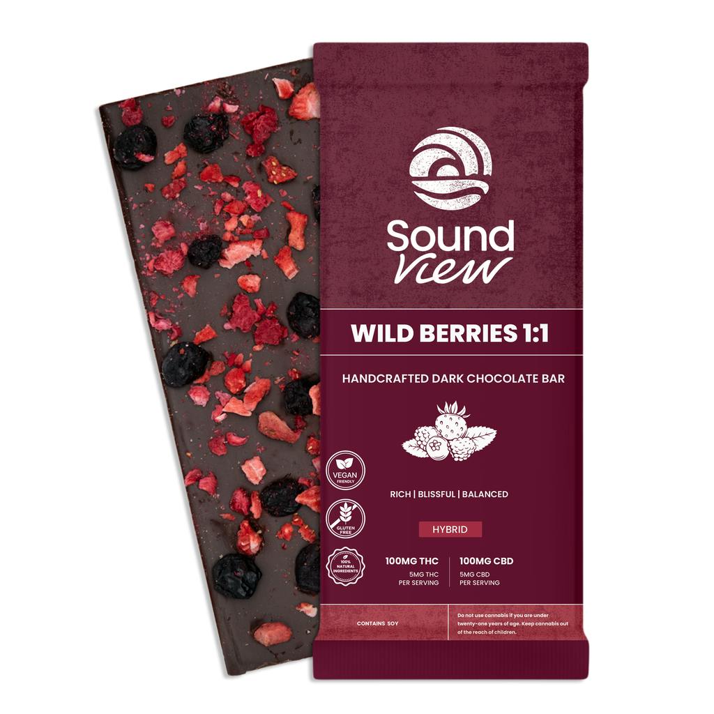 Soundview Wild Berries 1:1 Chocolate 100mg [10pk]