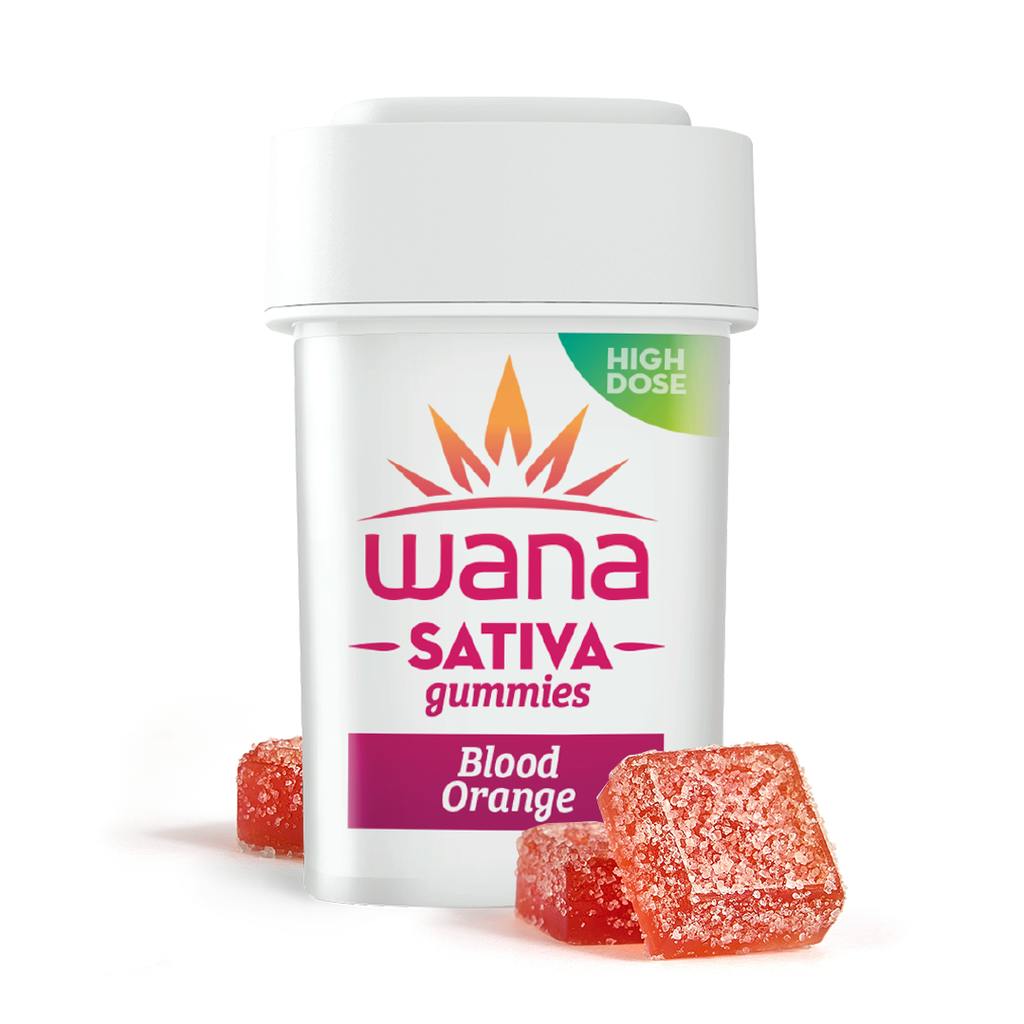 Wana Classic High Dose Blood Orange Gummy 1000mg [20pk] (MED)
