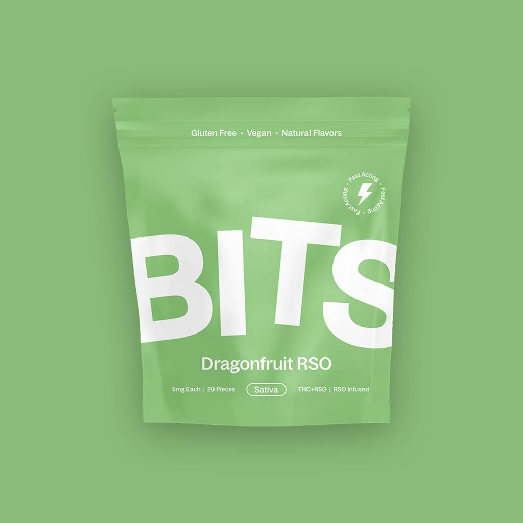 BITS Dragonfruit RSO Gummy 100mg [20pk]
