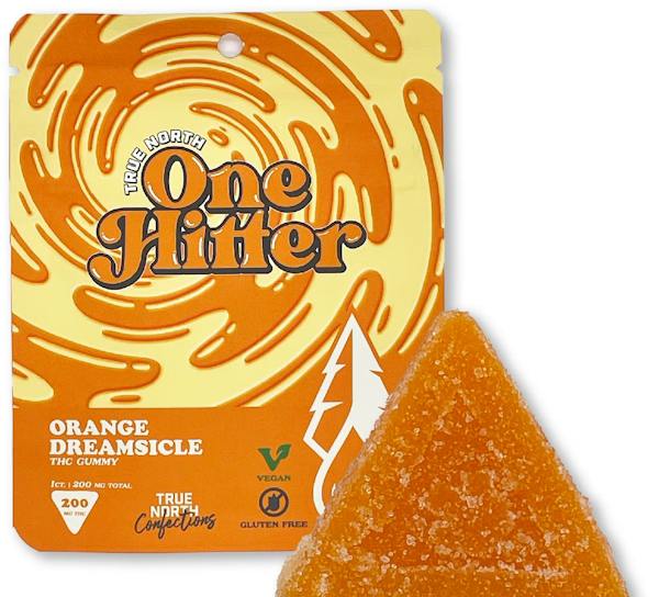 (AU) One Hitter THC Vegan Gummy - 200mg Orange Dreamsicle One