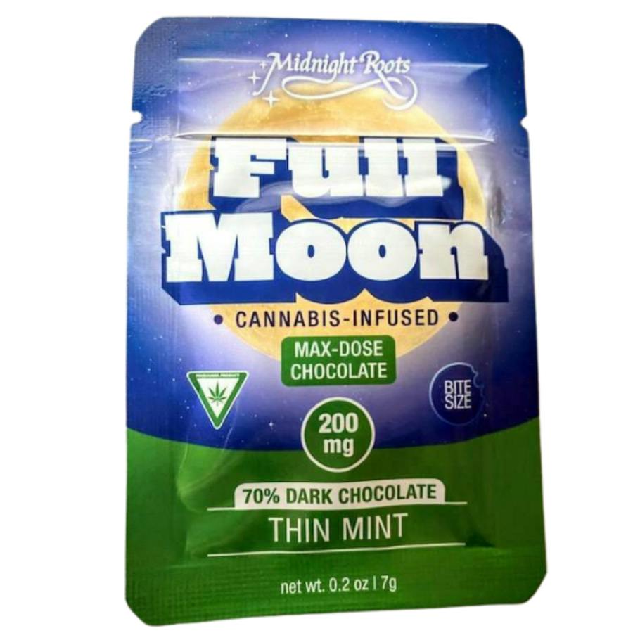 (AU) Midnight Roots 200mg Full Moon Chocolates - Thin Mint Dark