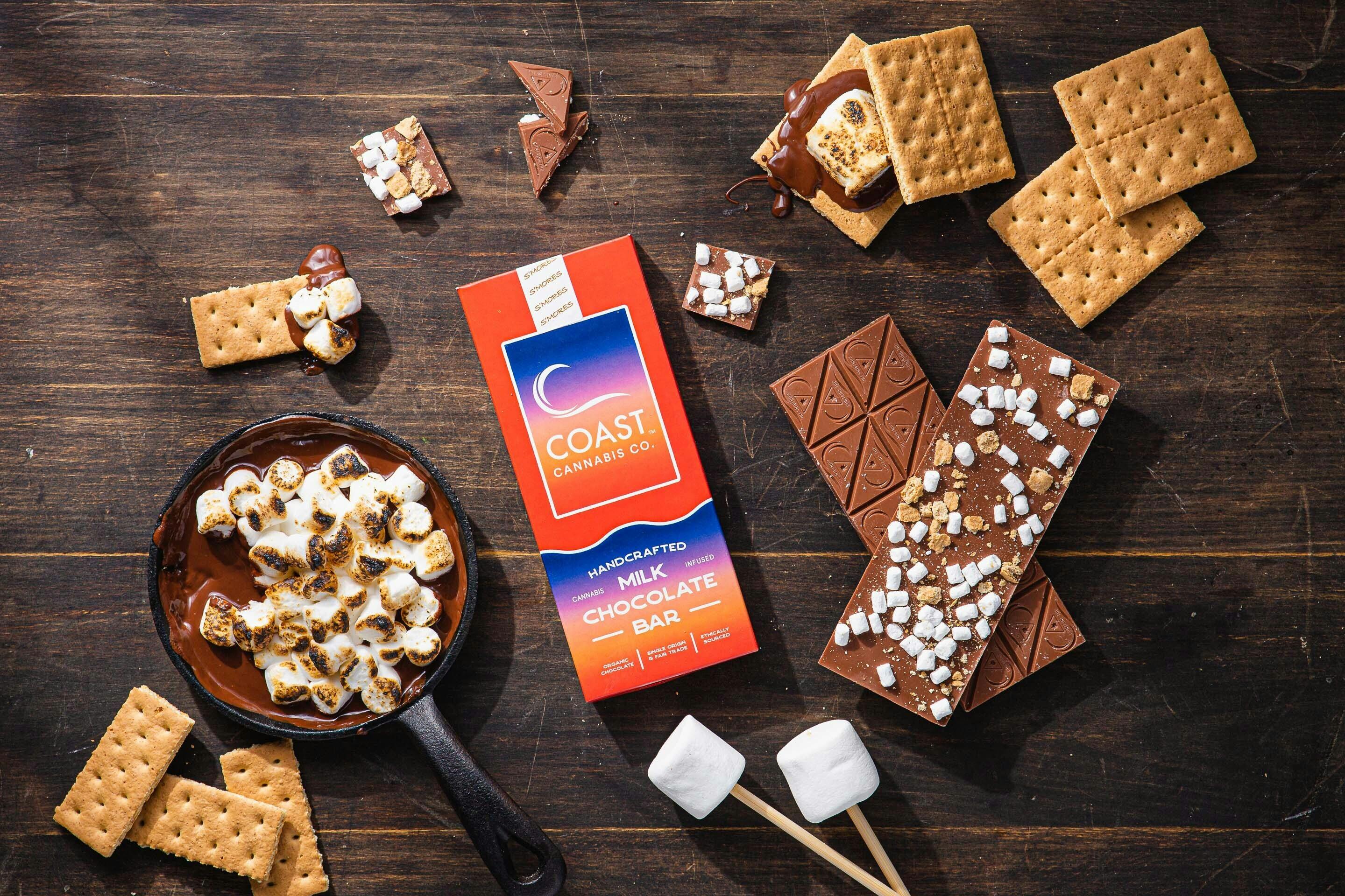 S'mores Milk Chocolate Bar - 100mg 20pk