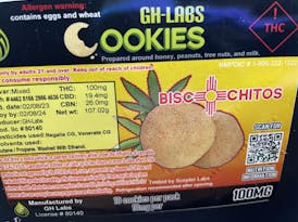 GH Labs - Cookies - Biscochitos - 100 mg / 10 count bag