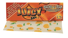 Juicy Jay Rolling Papers 1-1/4 (Peaches & Cream)