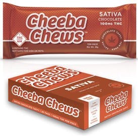 Cheeba Chews - Sativa - Chocolate - 100 mg