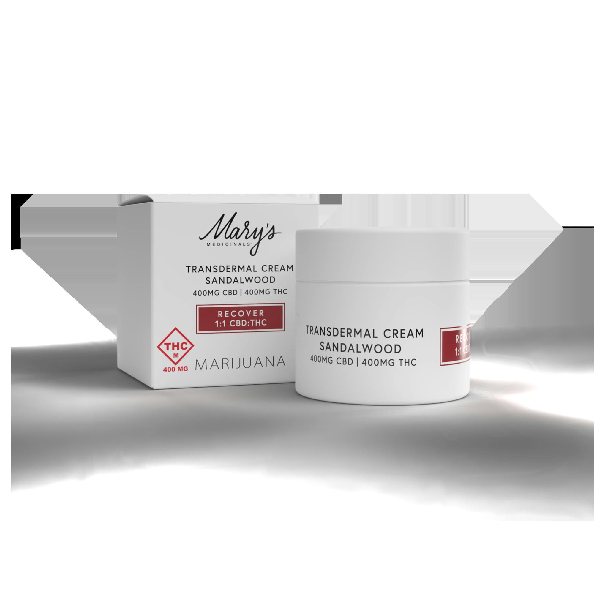 Sandalwood | 1:1 THC:CBD Transdermal Cream
