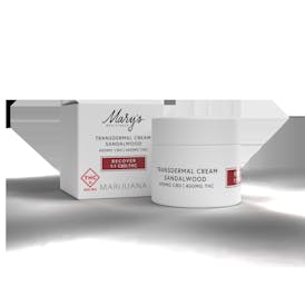 Transdermal Cream 1:1 Recover Sandalwood (400mg)