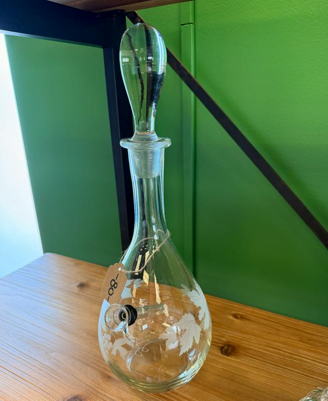 Green Piece | Decorative Bong | Glass